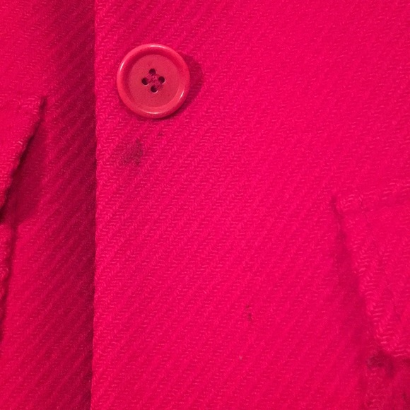 Red J.Crew coat - Picture 6 of 7